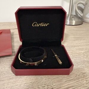 Cartier Gold Love Bracelet with Tool